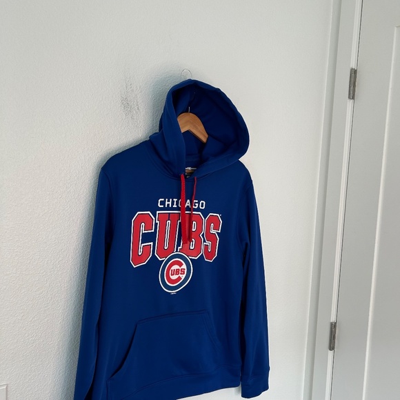 Chicago Cubs MLB Genuine Merchandise Hoodie Color Blue Size Medium - Picture 2 of 16